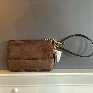 Small Coach Wristlet - BNWT